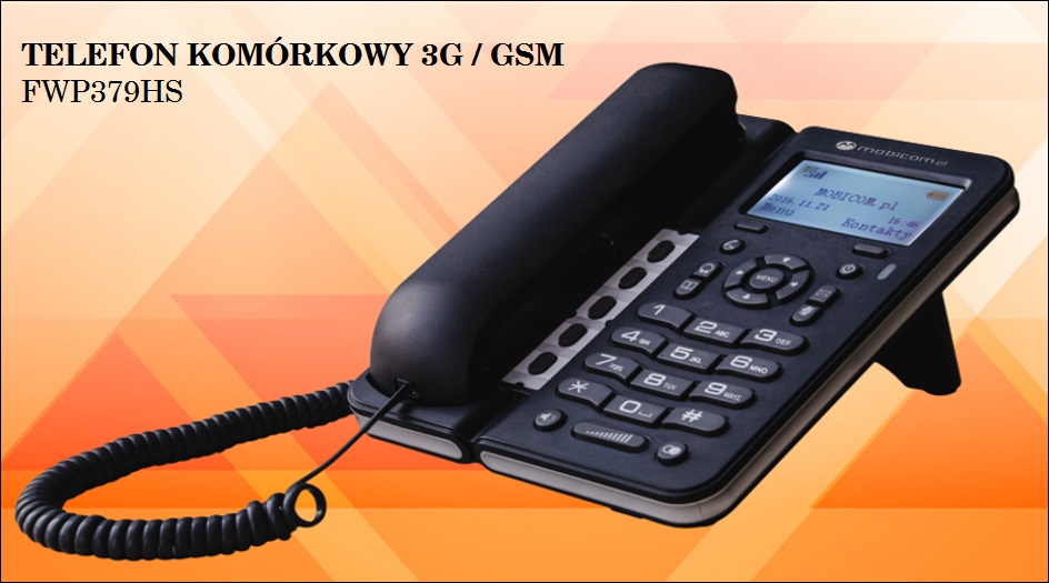 Telefon komórkowy 3G na kartę SIM FWP379HS